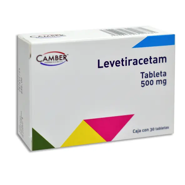 LEVETIRACETAM 500MG CAMBER Tabletas - c/30
