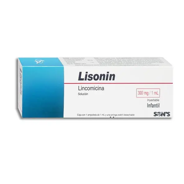 LISONIN 300MG Solucion Inyectable - c/1