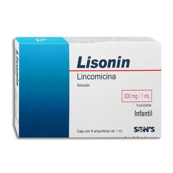 LISONIN 300MG Solucion Inyectable - c/6
