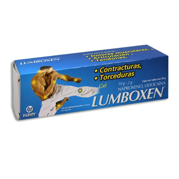 [7502009745546] LUMBOXEN AZUL Gel - 35 g