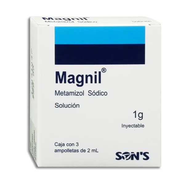[7502001160064] MAGNIL INYECTABLE 2ML Solucion Inyectable - c/3