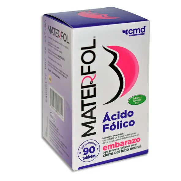 MATERFOL Tabletas - c/90