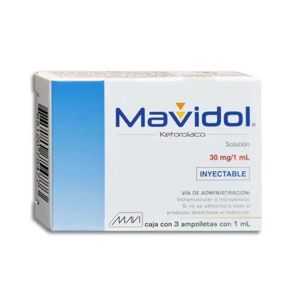MAVIDOL Solucion Inyectable - c/3