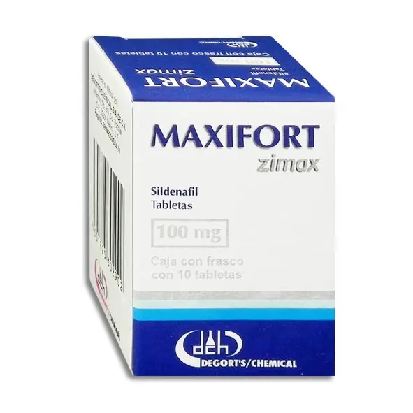 MAXIFORT ZIMAX 100MG  Tabletas - c/10