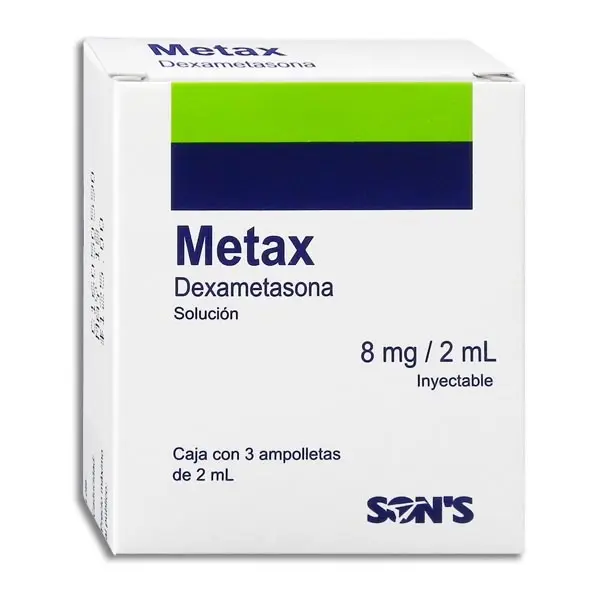 METAX Solucion Inyectable - c/3