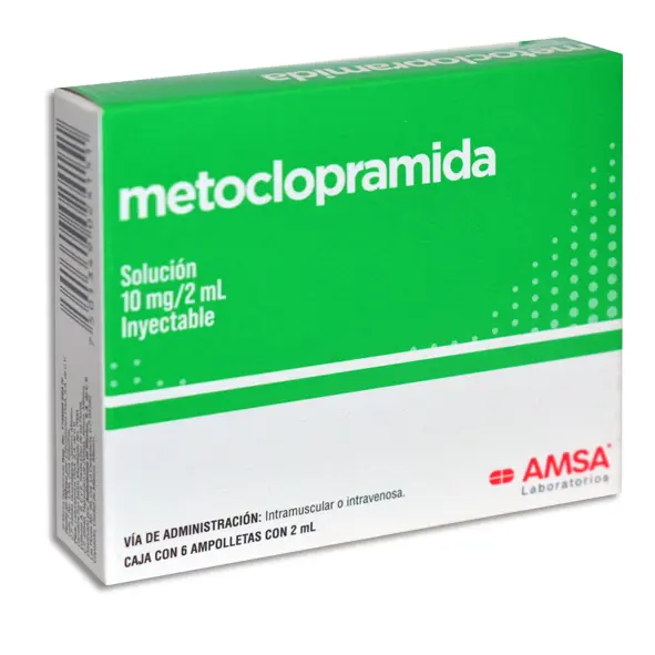 [7501349024151] METOCLOPRAMIDA AMSA Solucion Inyectable - c/6