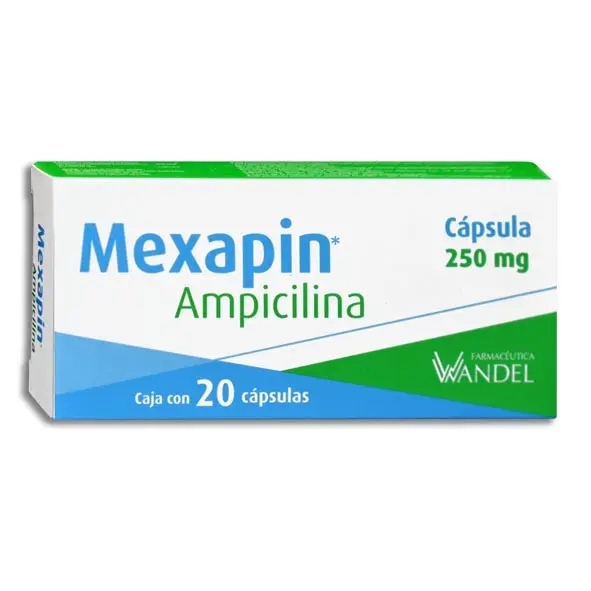 MEXAPIN 250MG Capsulas - c/20