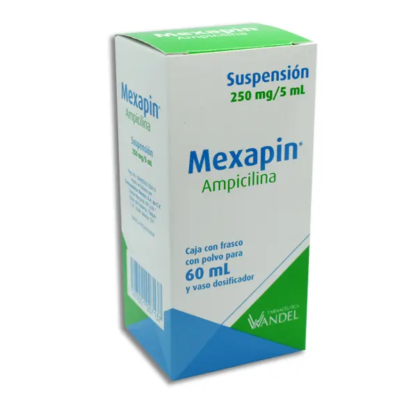 MEXAPIN 250MG Suspension - 60 ml