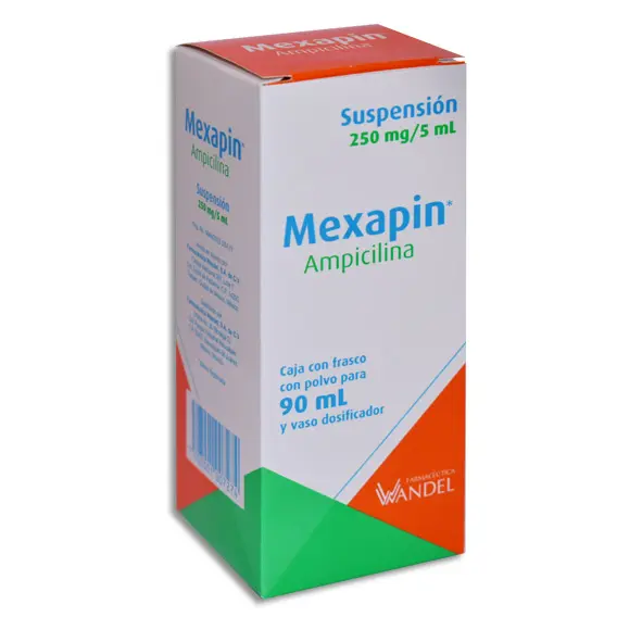 [7503001007274] MEXAPIN 250MG Suspension - 90 ml