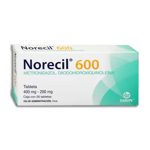 NORECIL 600 Tabletas - c/20