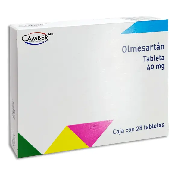 [7506442700780] OLMESARTAN 40MG CAMBER Tabletas - c/28