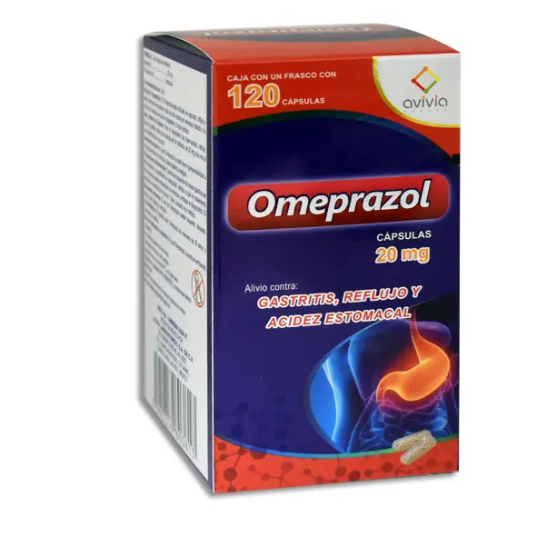 [7502216803817] OMEPRAZOL AVIVIA Capsulas - c/120