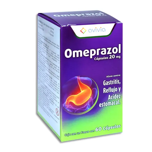OMEPRAZOL AVIVIA Capsulas - c/60