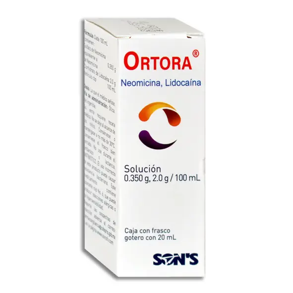 [7502001167087] ORTORA Solucion Otica - 20 ml