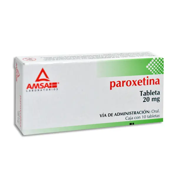 [7501349024939] PAROXETINA AMSA Tabletas - c/10