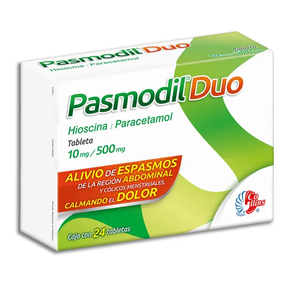 PASMODIL DUO Tabletas - c/24