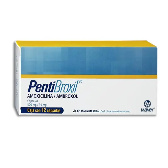 PENTIBROXIL Capsulas - c/12