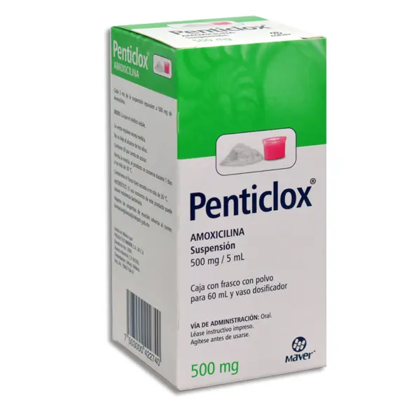 PENTICLOX  500MG Suspension - 60 ml