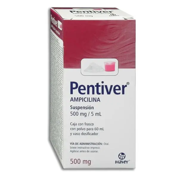PENTIVER 500MG Suspension - 60 ml