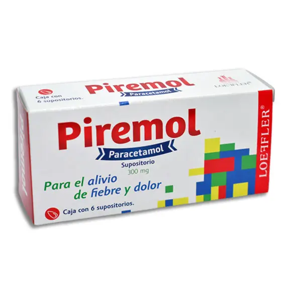 PIREMOL ADULTO Supositorios - c/6