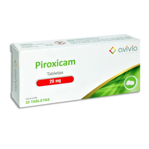 PIROXICAM AVIVIA Tabletas - c/20