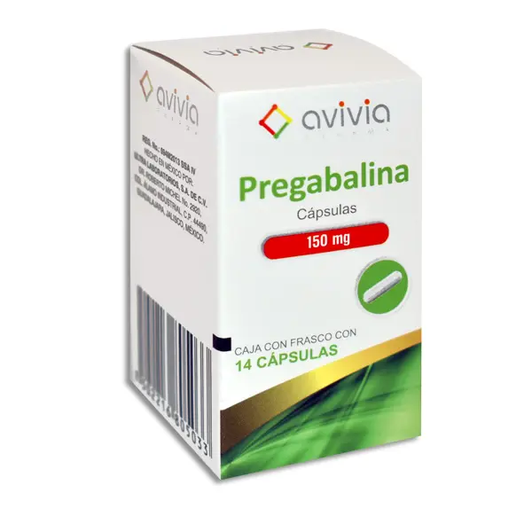 [7502216805033] PREGABALINA 150MG AVIVIA Capsulas - c/14
