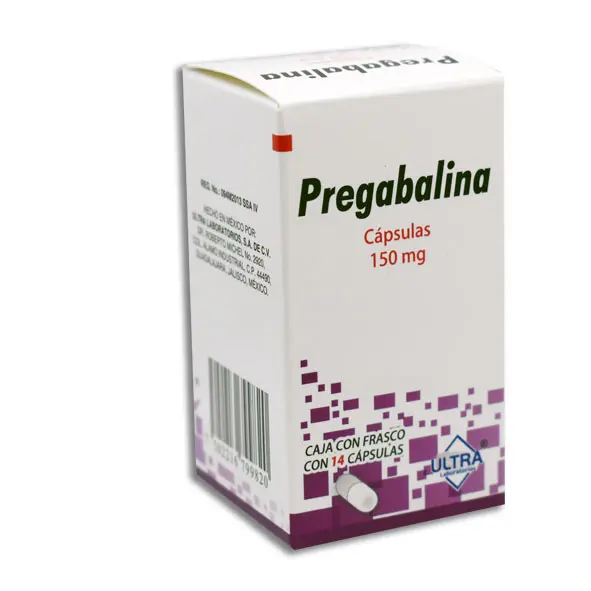 [7502216799820] PREGABALINA 150MG ULTRA Capsulas - c/14
