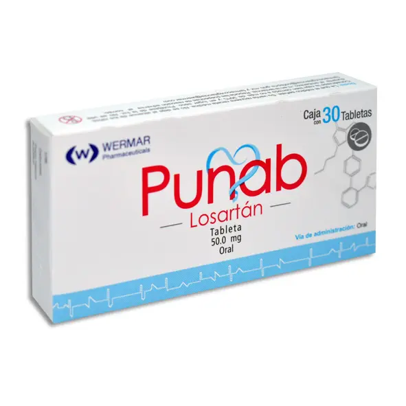 PUNAB 50 MG Tabletas - c/30
