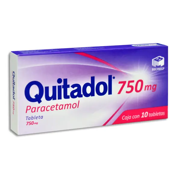 [7501573900269] QUITADOL 750MG Tabletas - c/10