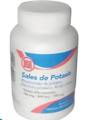 [7501563382020] SALES DE POTASIO RANDALL Tabletas Efervescentes - c/50