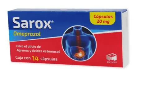 SAROX Capsulas - c/14