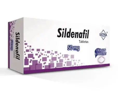 SILDENAFIL 50MG ULTRA Tabletas - c/8