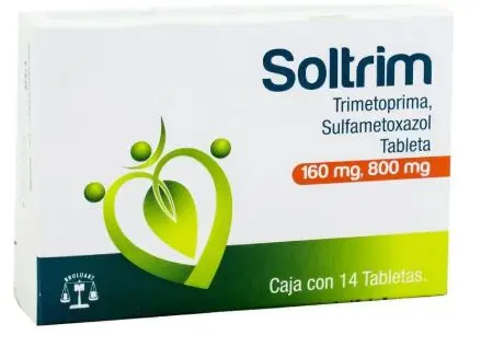 SOLTRIM 160MG/800MG Tabletas - c/14