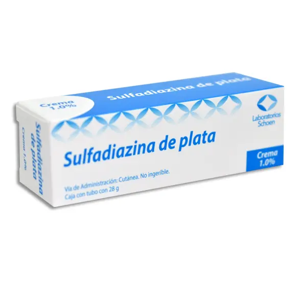 SULFADIAZINA DE PLATA SCHOEN Crema - 28 g