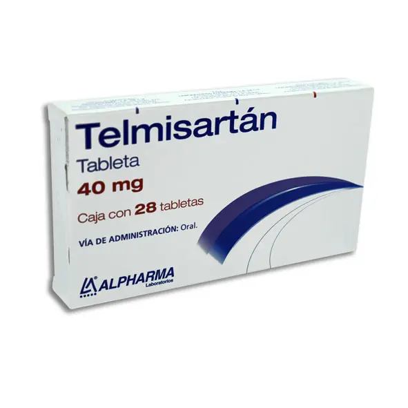 [7502226293806] TELMISARTAN 40MG ALPHARMA Tabletas - c/28