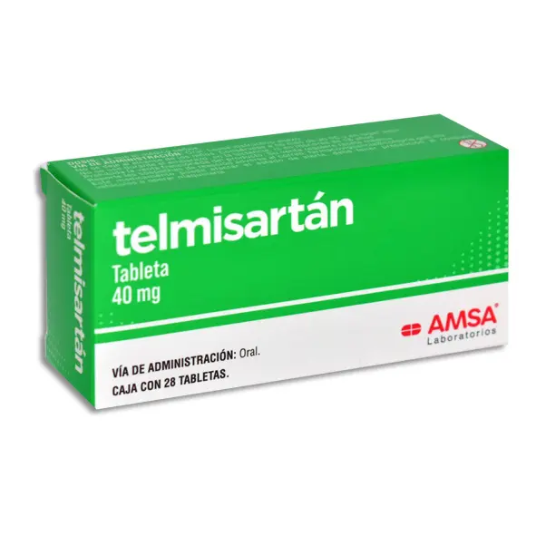 TELMISARTAN 40MG AMSA Tabletas - c/28