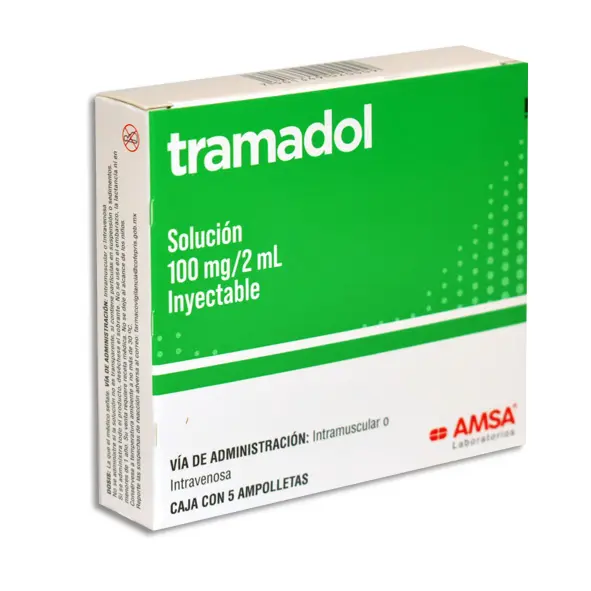 TRAMADOL AMSA Solucion Inyectable - c/5