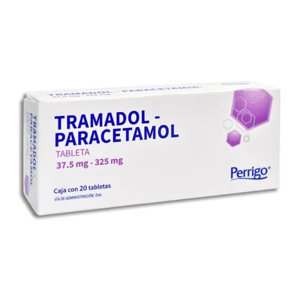 [7501109753888] TRAMADOL - PARACETAMOL QUIMICA Y FARMACIA Tabletas - c/20