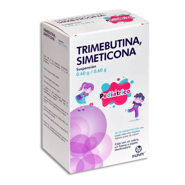 TRIMEBUTINA , SIMETICONA PEDIATRICO Suspension - 26 ml