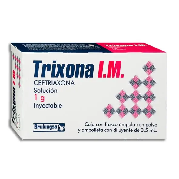 TRIXONA 1GR IM Solucion Inyectable - c/1