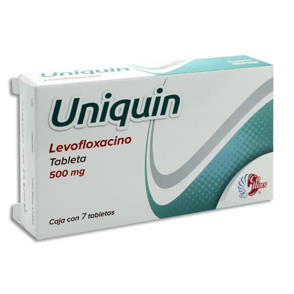[780083146863] UNIQUIN 500MG Tabletas - c/7