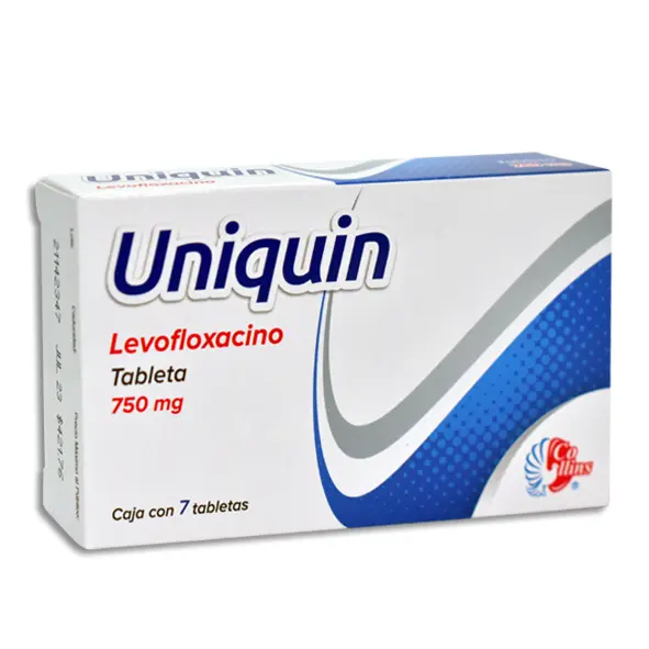 [780083146856] UNIQUIN 750MG Tabletas - c/7