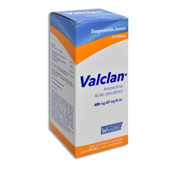 [7503001007182] VALCLAN 400/57MG Suspension - 60 ml