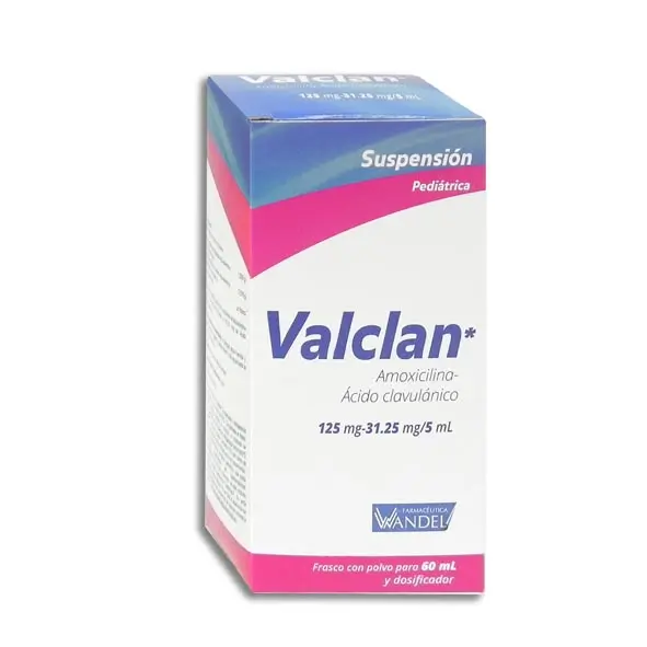 VALCLAN 125/31.25MG Suspension - 60 ml