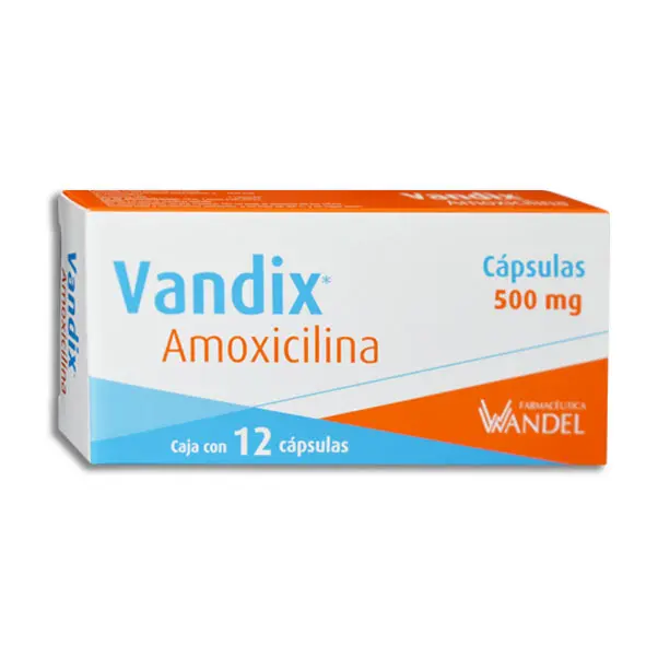 VANDIX 500MG Capsulas - c/12