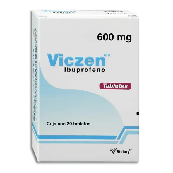 [656599040653] VICZEN 600MG Tabletas - c/20