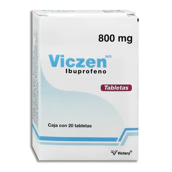 [656599040660] VICZEN 800MG Tabletas - c/20