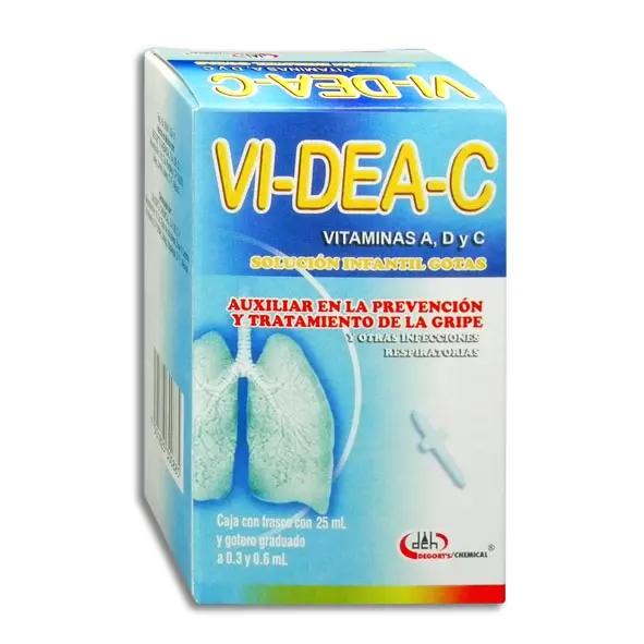[7501825300885] VIDEA-C Solucion Gotas - 25 ml