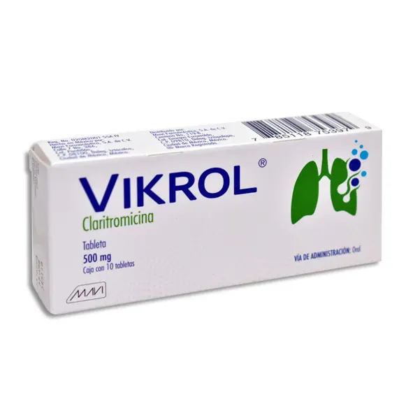 VIKROL 500MG Tabletas - c/10