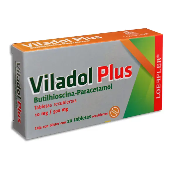 VILADOL PLUS  Tabletas - c/20